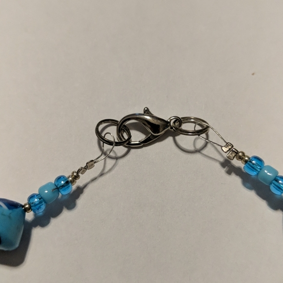 Lia Sophia blue beaded necklace - Picture 4 of 4